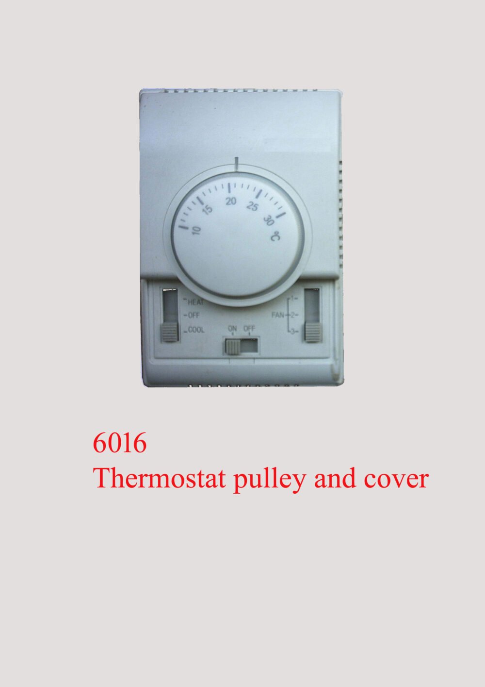 6016 Thermostat pulley and cover