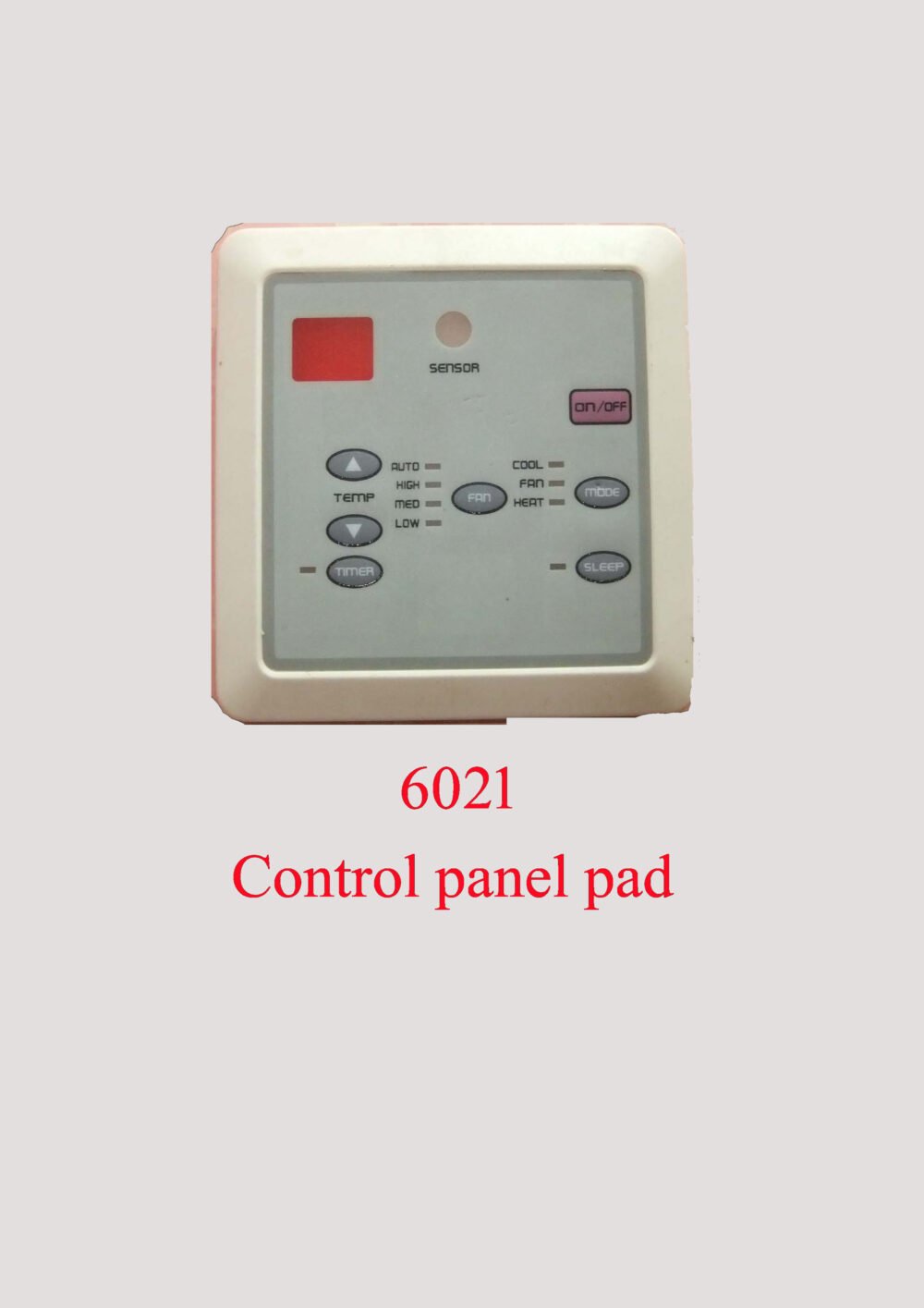 6021 Control panel pad