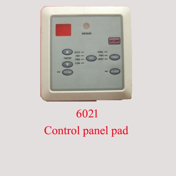 6021 Control panel pad