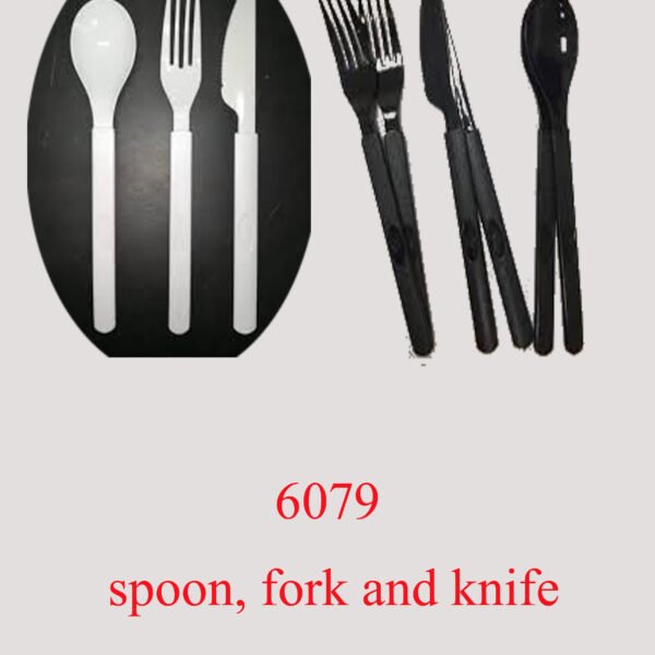 6079 spoon, fork and knife