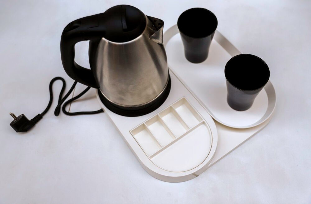 ⁦6009 WELCOME TRAY WITH KETTLE⁩ - الصورة ⁦3⁩