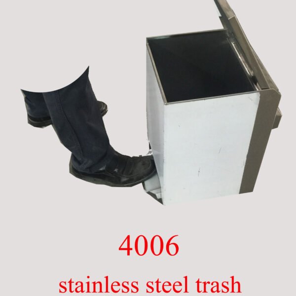 4006 stainless steel trash