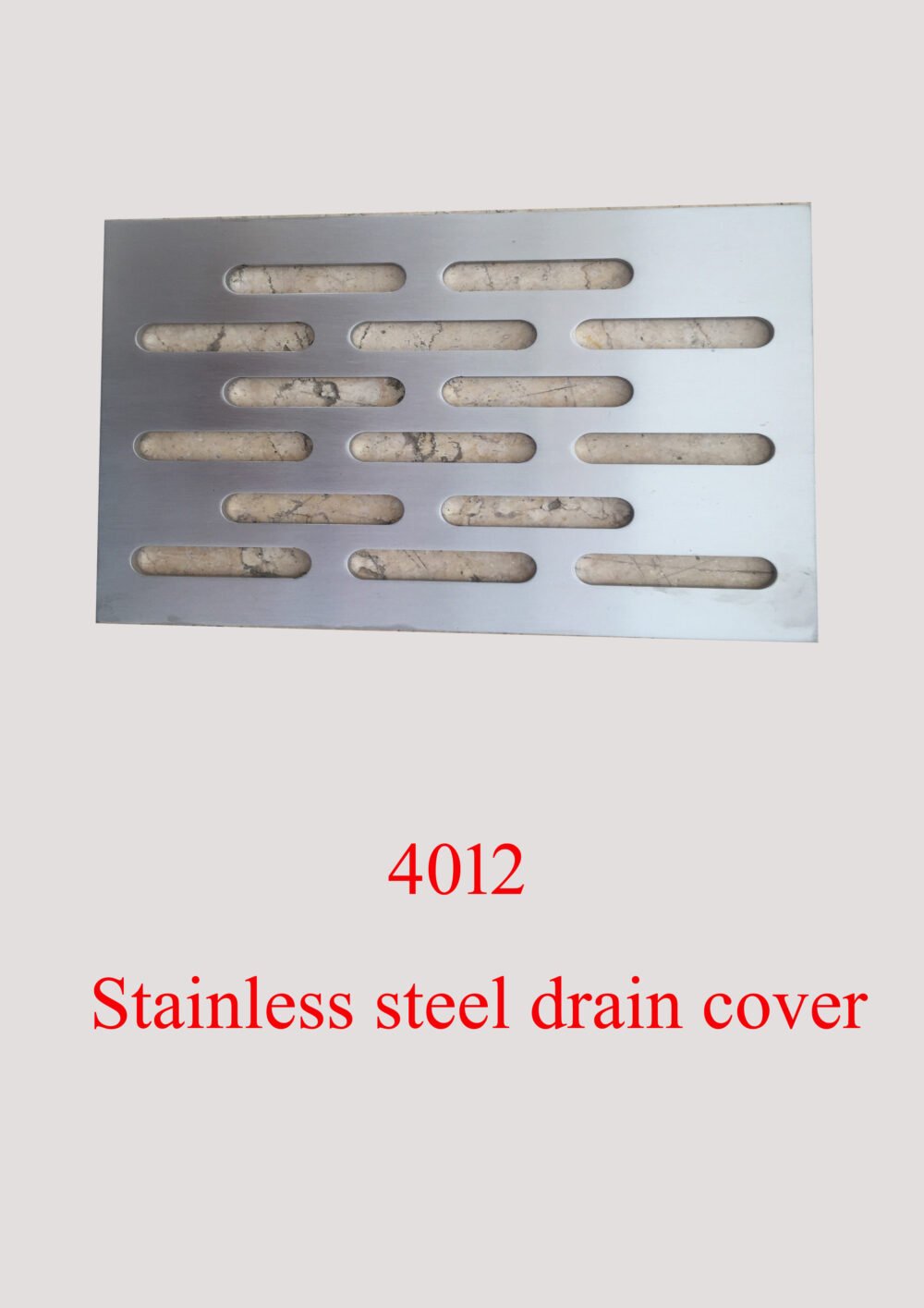 4012 Stainless steel drain cover