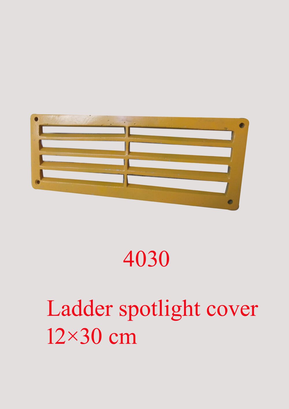 4030 Ladder spotlight cover 12×30cm