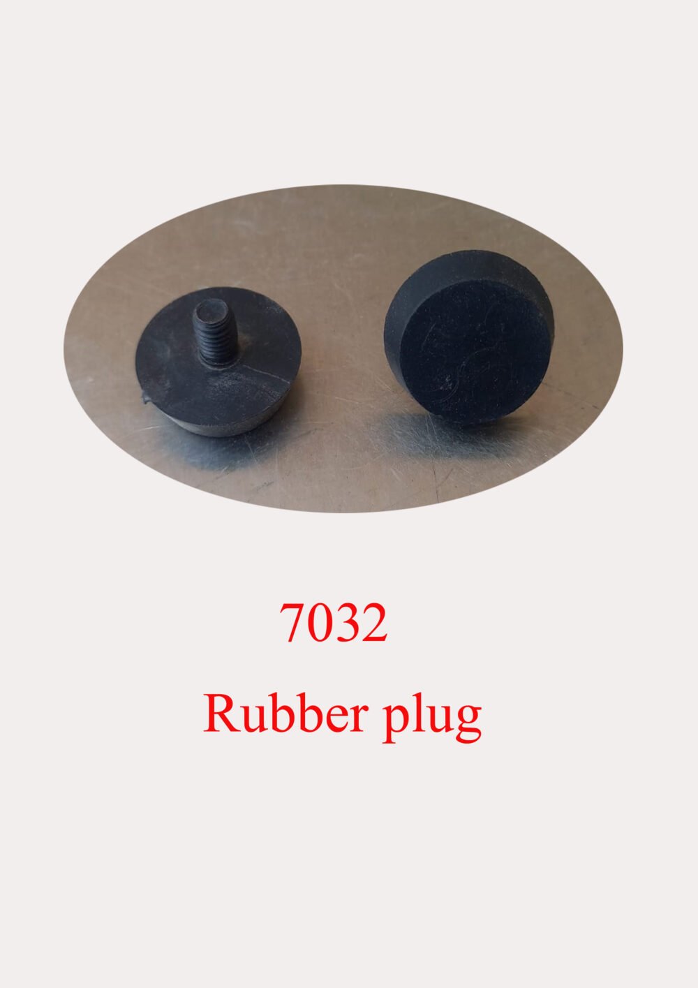 7032 Rubber plug