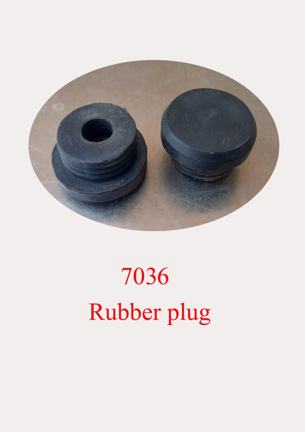7036 Rubber plug