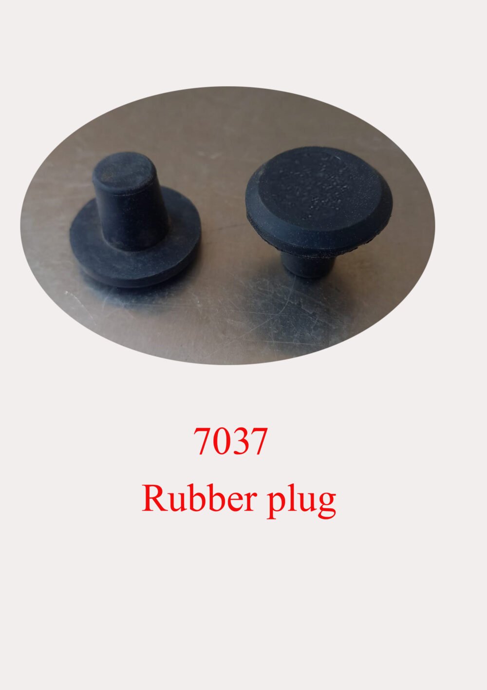 7037 Rubber plug