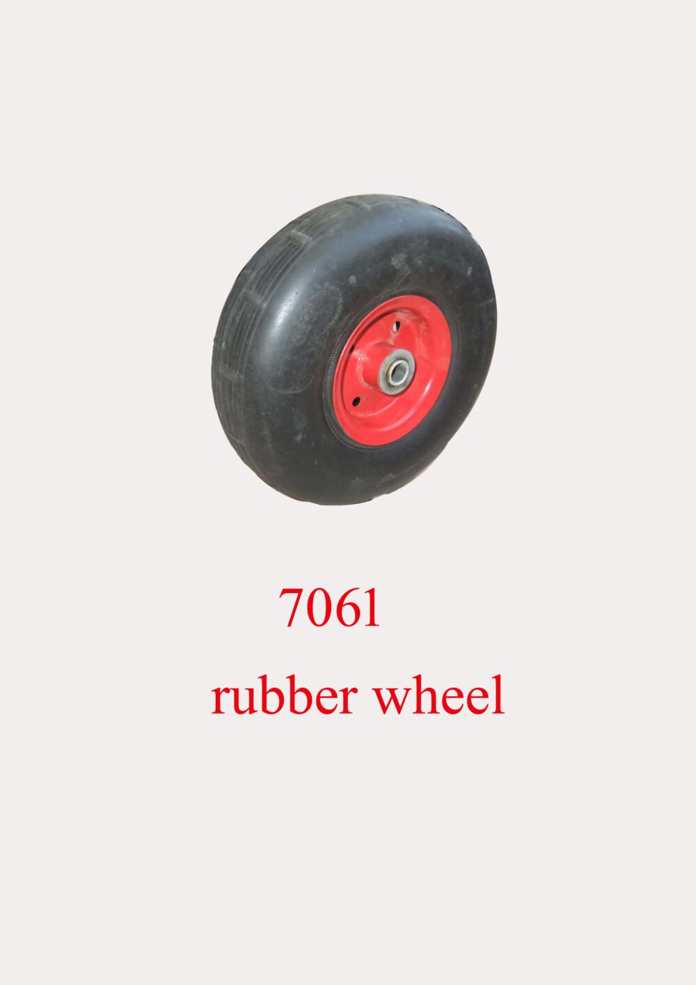 7061 rubber wheel
