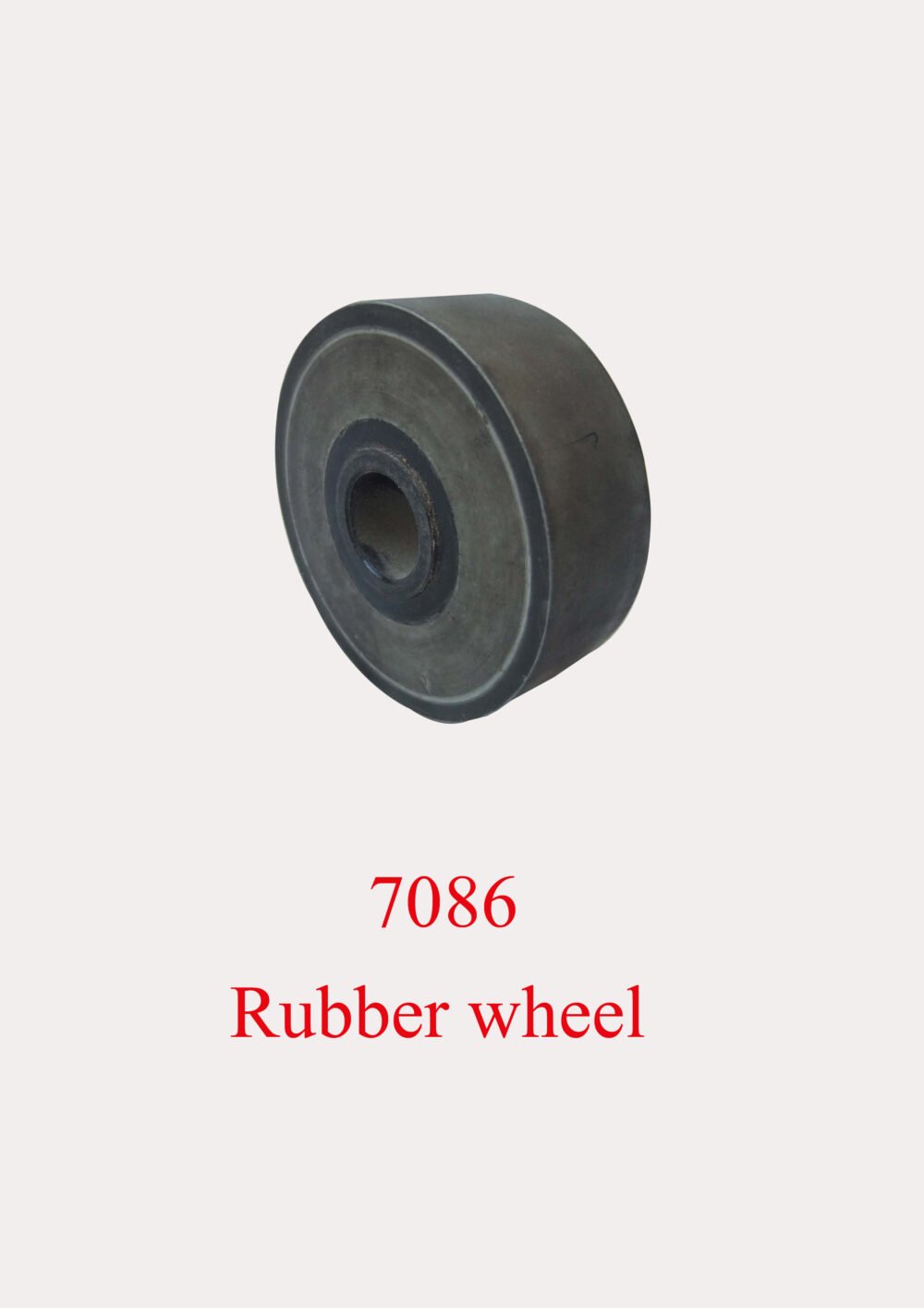 7086 Rubber wheel