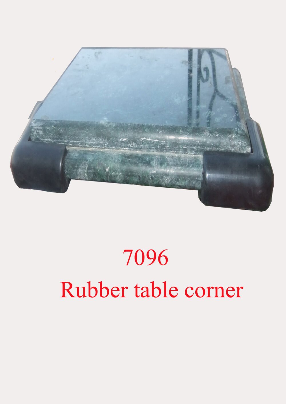 7096 Rubber table corner