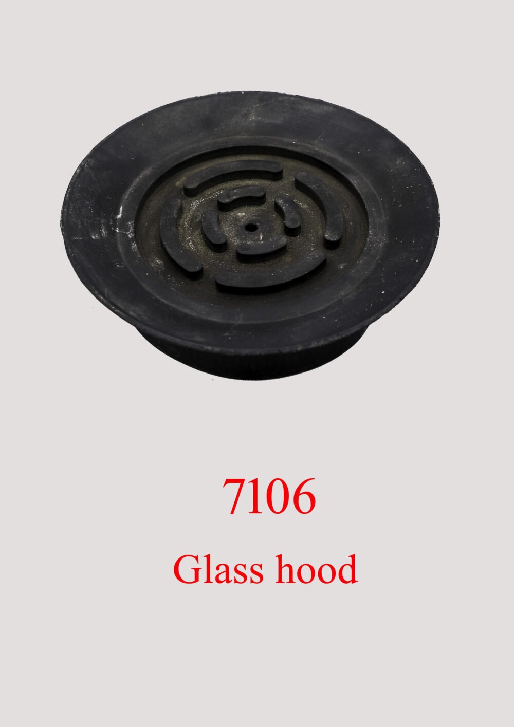 7106 Glass hood